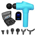 Full body muscle massager 20 speed electric 2021 massage gun with lcd screen